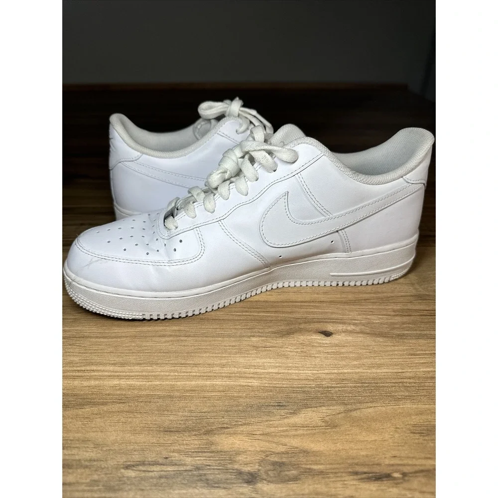 Size 12.5 - Nike Air Force 1 '07 Low Triple‎ White